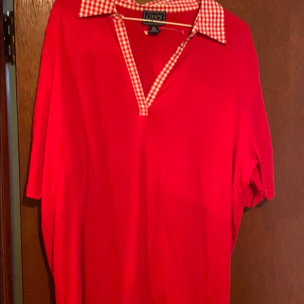 CHAPS CLASSICS PLUS SIZE WOMENS TOP SIZE 2x